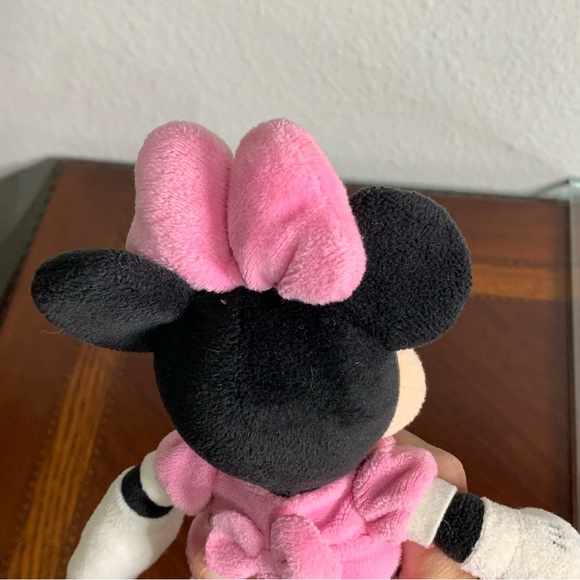 The Disney Store Minnie and Mickey Mouse Beanie Plushie Stuffed Animals - Picture 9 of 10